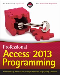 Cover image: Professional Access 2013 Programming 1st edition 9781118530832