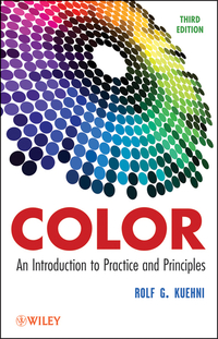 Cover image: Color: An Introduction to Practice and Principles 3rd edition 9781118173848