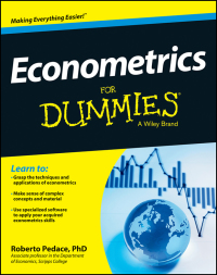Imagen de portada: Econometrics For Dummies 1st edition 9781118533840