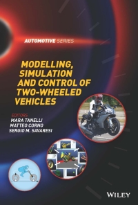 Imagen de portada: Modelling, Simulation and Control of Two-Wheeled Vehicles 1st edition 9781119950189