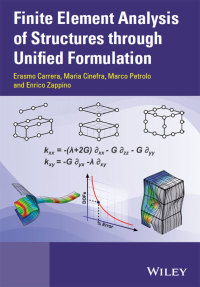 Cover image: Finite Element Analysis of Structures through Unified Formulation 1st edition 9781119941217