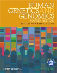 Cover image: Human Genetics and Genomics 4th edition 9780470654477