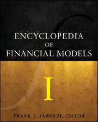 Cover image: Encyclopedia of Financial Models, 3 Volume Set 1st edition 9781118006733