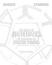 Cover image: The Heart of Mathematics: An Invitation to Effective Thinking 4th edition 9781118156599