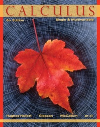 Cover image: Calculus: Single and Multivariable 6th edition 9780470888612