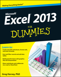 صورة الغلاف: Excel 2013 For Dummies 1st edition 9781118510124