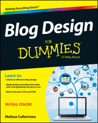 Cover image: Blog Design For Dummies 1st edition 9781118554807