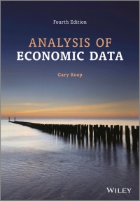 Omslagafbeelding: Analysis of Economic Data 4th edition 9781118472538