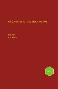 Imagen de portada: Organic Reaction Mechanisms 2011 1st edition 9781119977872