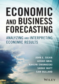 Cover image: Economic and Business Forecasting: Analyzing and Interpreting Econometric Results 1st edition 9781118497098