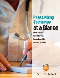 Imagen de portada: Prescribing Scenarios at a Glance 1st edition 9781118570869