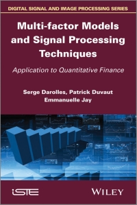 Cover image: Multi-factor Models and Signal Processing Techniques 1st edition 9781848214194