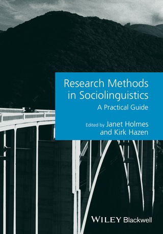 Imagen de portada: Research Methods in Sociolinguistics: A Practical Guide 1st edition 9780470673614