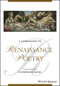 Cover image: A Companion to Renaissance Poetry 1st edition 9781118585191