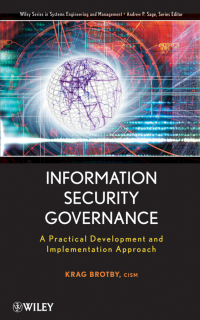 صورة الغلاف: Information Security Governance 1st edition 9780470131183