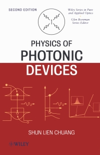 Cover image: Physics of Photonic Devices 2nd edition 9780470293195