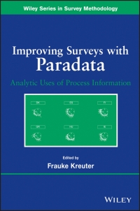 Cover image: Improving Surveys with Paradata 1st edition 9780470905418