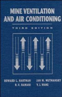 Imagen de portada: Mine Ventilation and Air Conditioning 3rd edition 9780471116356