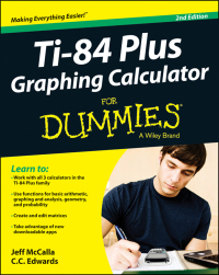 Imagen de portada: Ti-84 Plus Graphing Calculator For Dummies 2nd edition 9781118592151