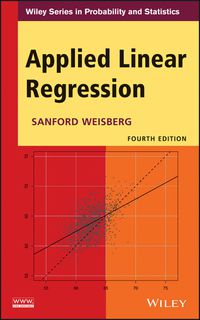 Cover image: Applied Linear Regression 4th edition 9781118386088