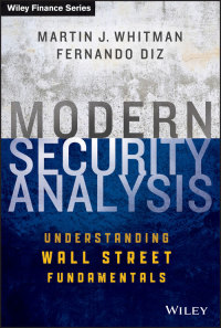 Cover image: Modern Security Analysis 1st edition 9781118390047