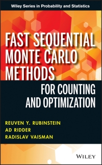 Imagen de portada: Fast Sequential Monte Carlo Methods for Counting and Optimization 1st edition 9781118612262