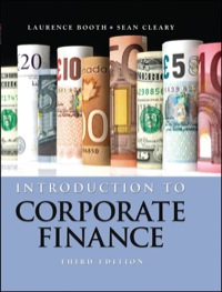 Cover image: Introduction to Corporate Finance 3rd edition 9781118300763