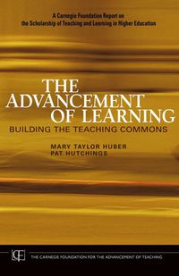 Cover image: The Advancement of Learning: Building the Teaching Commons 1st edition 9780787981150