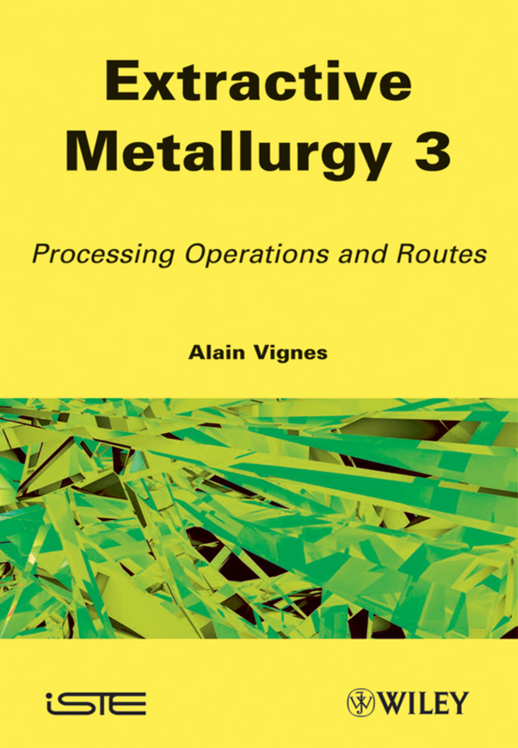 Extractive Metallurgy 3 Processing Operations and Routes 1st Edition
