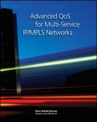 Imagen de portada: Advanced QoS for Multi-Service IP/MPLS Networks 1st edition 9780470293690