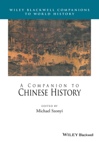 Cover image: A Companion to Chinese History 1st edition 9781118624609