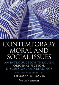 Cover image: Contemporary Moral and Social Issues 1st edition 9781118625217