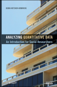 Cover image: Analyzing Quantitative Data 1st edition 9780470526835
