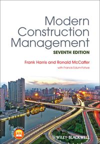 Cover image: Modern Construction Management 7th edition 9780470672174