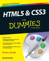Cover image: HTML5 & CSS3 For Dummies 1st edition 9781118588635