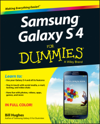 Imagen de portada: Samsung Galaxy S 4 For Dummies 1st edition 9781118642221