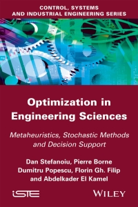 صورة الغلاف: Optimization in Engineering Sciences 1st edition 9781848214989