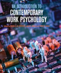 Cover image: An Introduction to Contemporary Work Psychology 1st edition 9781119945536