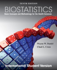 Cover image: Biostatistics: Basic Concepts and Methodology for the Health Sciences,International Student Version 10th edition 9781118362204