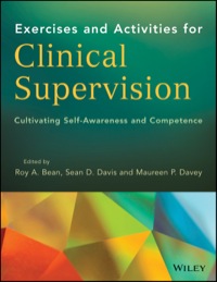 Cover image: Clinical Supervision Activities for Increasing Competence and Self-Awareness 1st edition 9781118637524