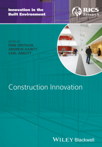 Cover image: Construction Innovation 1st edition 9781118655535