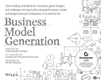 صورة الغلاف: Business Model Generation: A Handbook for Visionaries, Game Changers, and Challengers 1st edition 9780470876411