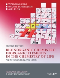 Cover image: Bioinorganic Chemistry -- Inorganic Elements in the Chemistry of Life 2nd edition 9780470975244