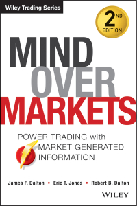 Cover image: Mind Over Markets: Power Trading with Market Generated Information, Updated Edition 2nd edition 9781118531730