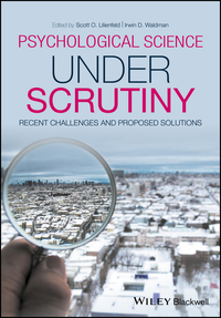 Cover image: Psychological Science Under Scrutiny: Recent Challenges and Proposed Solutions 1st edition 9781118661079