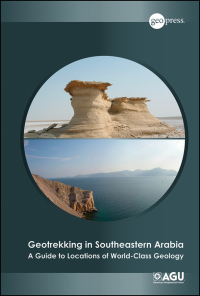 Cover image: Geotrekking in Southeastern Arabia 1st edition 9780875907352