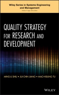 Titelbild: Quality Strategy for Research and Development 1st edition 9781118487631