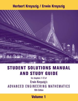 Cover image: Student Solutions Manual to accompany Advanced Engineering Mathematics 10th edition 9781118007402