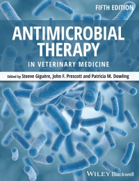 Cover image: Antimicrobial Therapy in Veterinary Medicine 5th edition 9780470963029