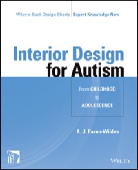 Cover image: Interior Design for Autism from Childhood to Adolescence 1st edition 9781118680230